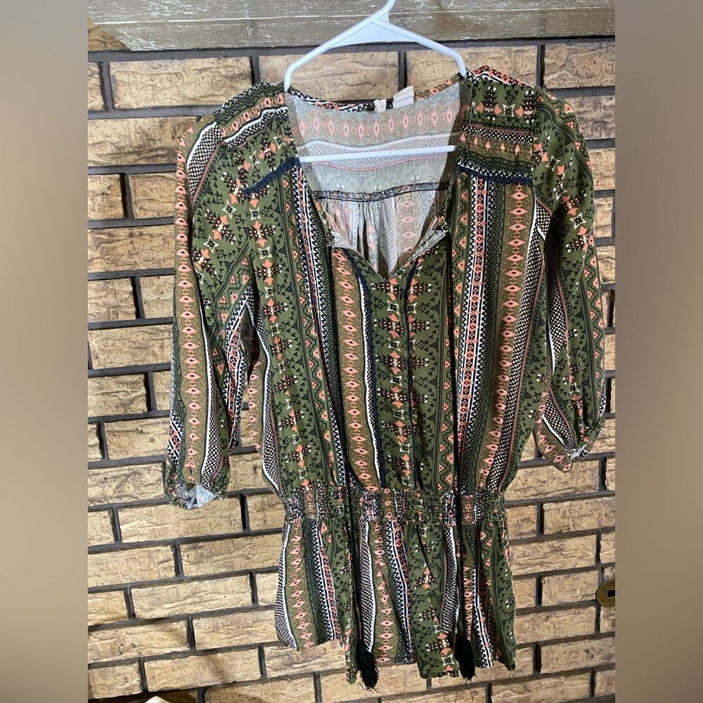 Japna green blouse